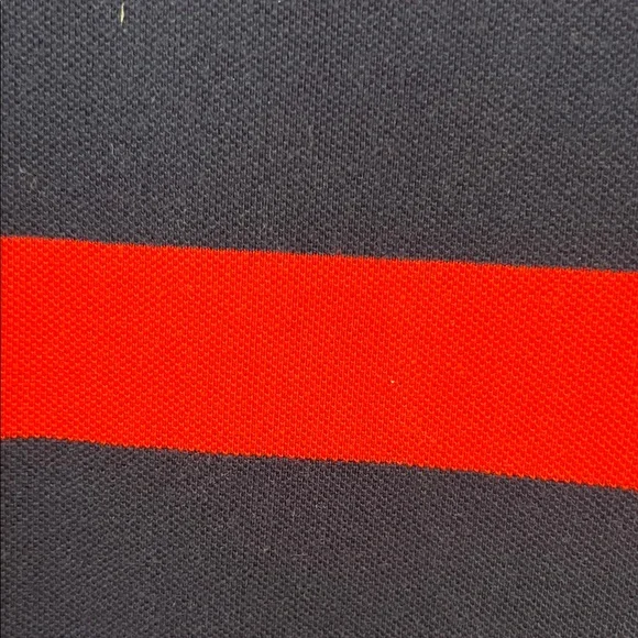 Polo by Ralph Lauren Men's Blue & Red Striped Polo -Custom Fit - size XL - Picture 5 of 5